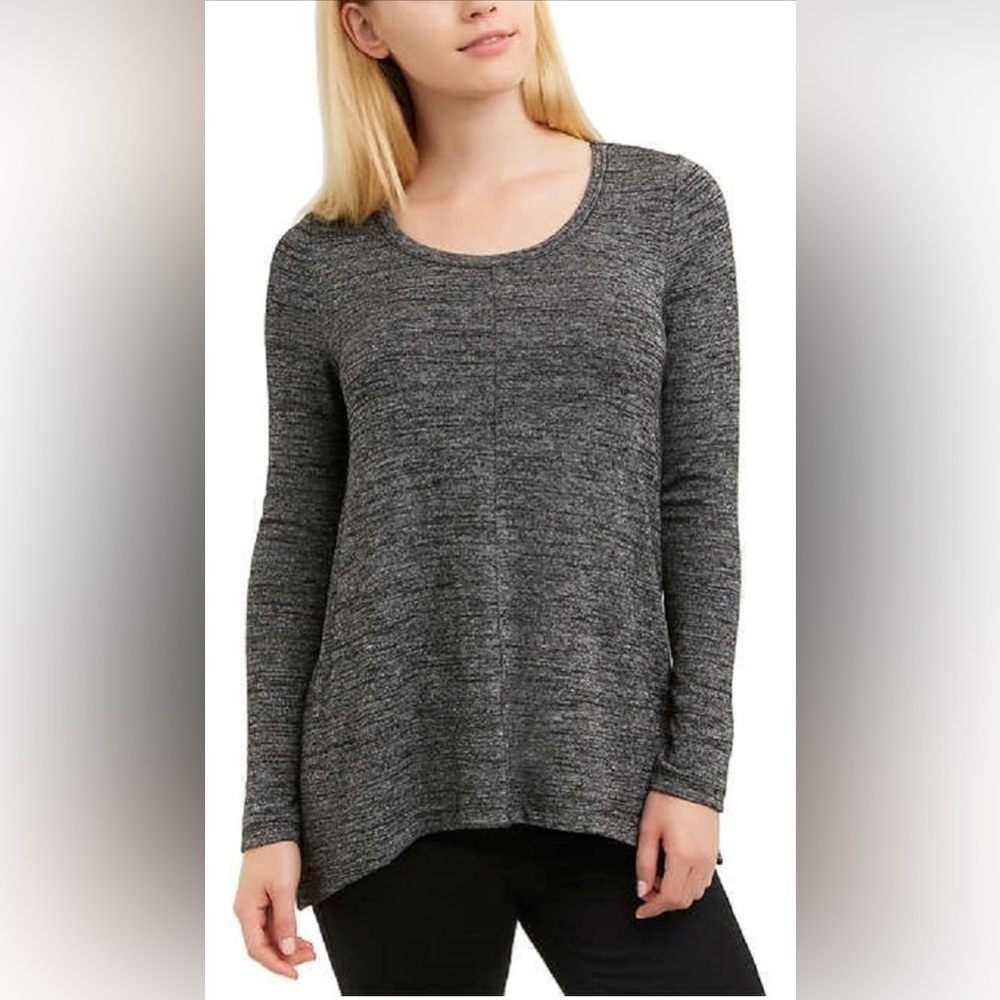 NWT Jones New York Long Sleeve Tunic Knit Blouse